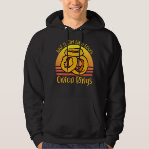 Onion Ring  Just A Girl Who Loves Onion Rings Hoodie