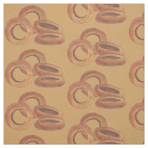 Onion Rings Junk Food Foodie Fried Ring Diner Fabric