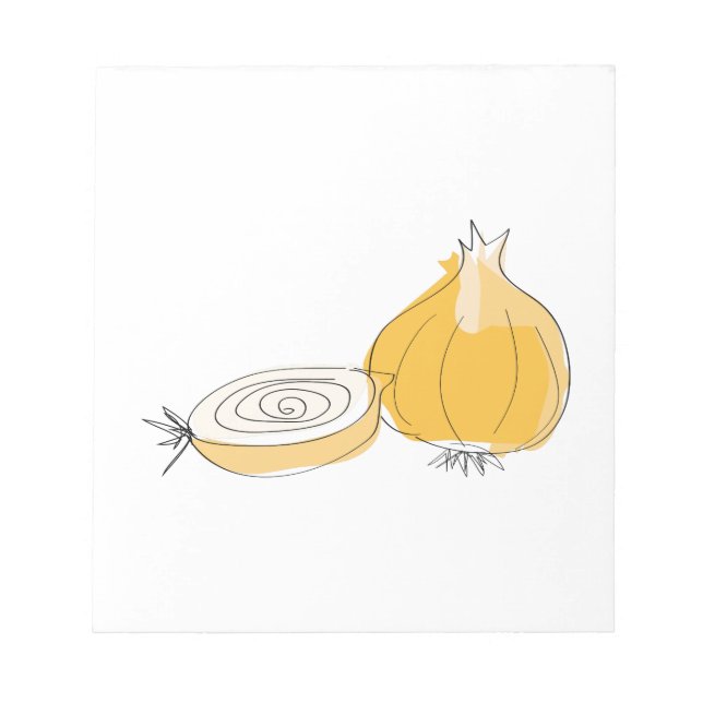 Onion Sketch Notepad (Front)