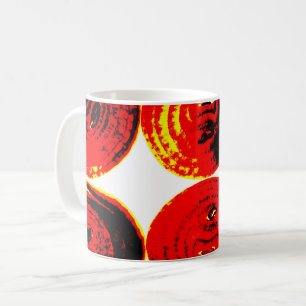 Onion slices coffee mug