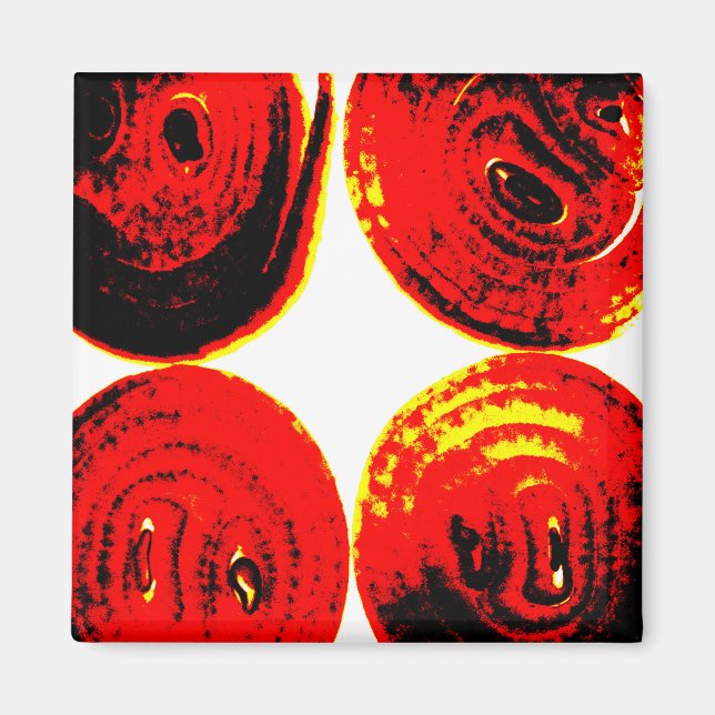 Onion slices magnet (Front)