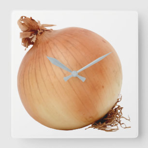 Onion Square Wall Clock