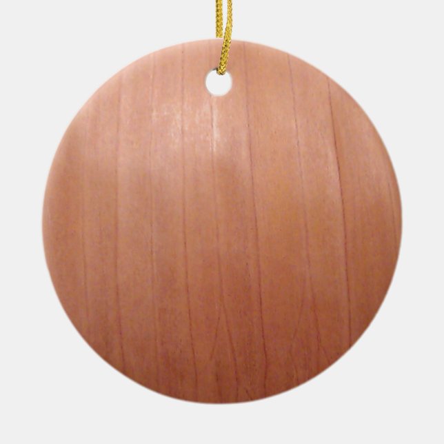 Onion Texture Ceramic Tree Decoration (Front)