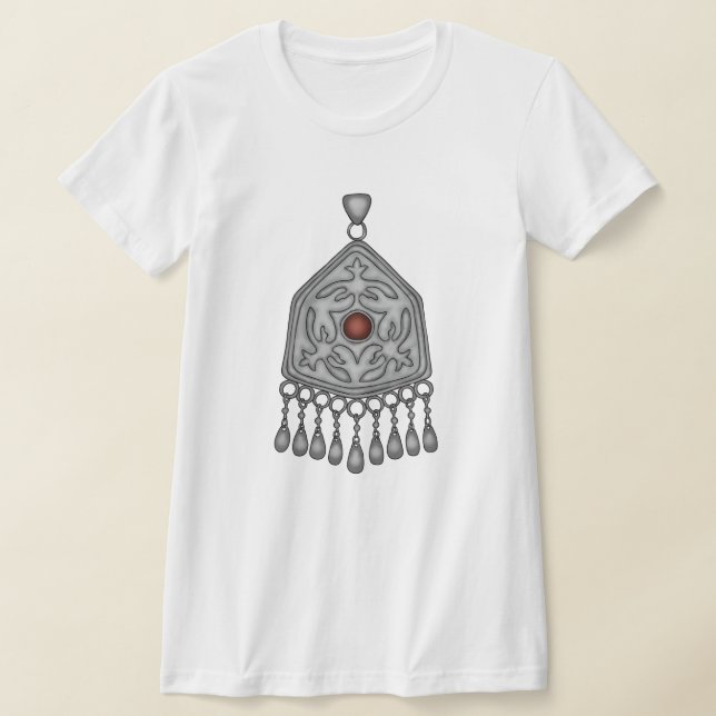 Onirzhyek Kazakh decoration  T-Shirt (Laydown)