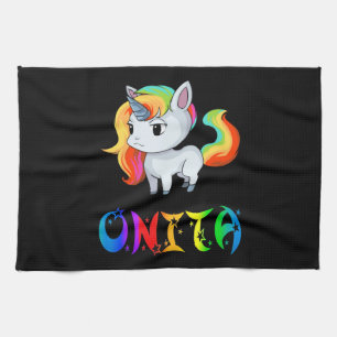 Onita Unicorn Tea Towel