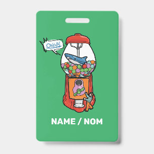 ONIVA! Gomme Balloune ID Badge