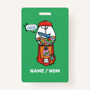 ONIVA! Gomme Balloune ID Badge