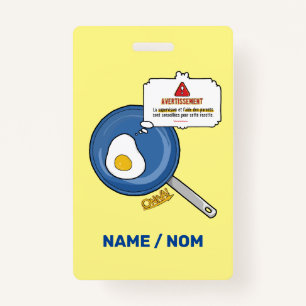 ONIVA! Oeuf ID Badge