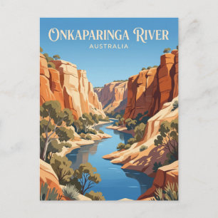 Onkaparinga River National Park Australia Postcard