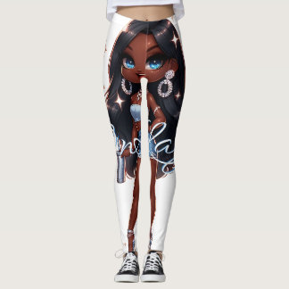 OnLaye1 Baddie Jean Diva  Leggings