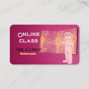 Online class Business Card