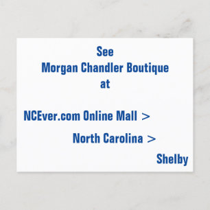 Online Mall Postcard