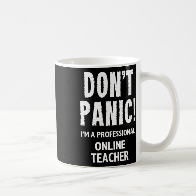 Online Teacher  Coffee Mug (Right)