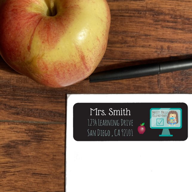 Online Teacher Return Address Labels (Creator Uploaded)