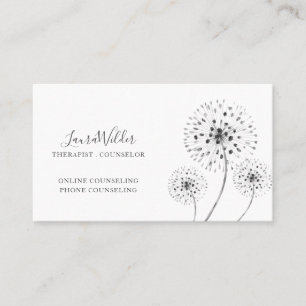 Online Therapist Counsellor Business Card