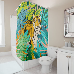 Only 3890 Left Shower Curtain