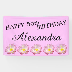 Only a Lotus Blossom + your backgr. & ideas Banner
