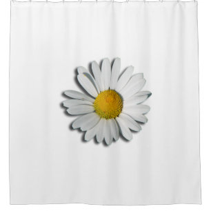 Only a Marguerite Blossom + your backgr. & ideas Shower Curtain