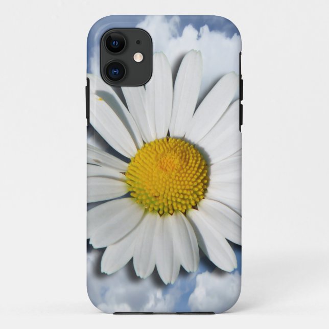 Only a Marguerite Blossom + your text & ideas Case-Mate iPhone Case (Back)