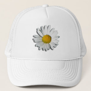 Only a Marguerite Blossom + your text & ideas Trucker Hat