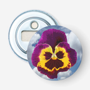 Only a Pansy Blossom + your text & ideas Bottle Opener
