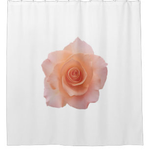 Only a Rose Blossom + your backgr. & ideas Shower Curtain