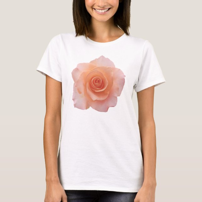 Only a Rose Blossom + your text & ideas T-Shirt (Front)