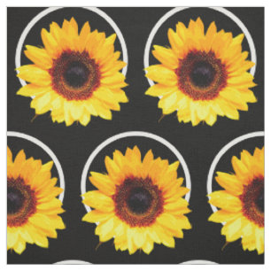 Only a Sunflower Blossom + your backgr. & ideas Fabric