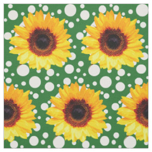 Only a Sunflower Blossom + your backgr. & ideas Fabric
