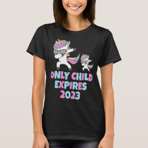 Only Child Expires 2023 Promoted to Big Brother Bi T-Shirt