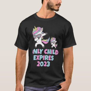 Only Child Expires 2023 Promoted To Big Brother Bi T-Shirt