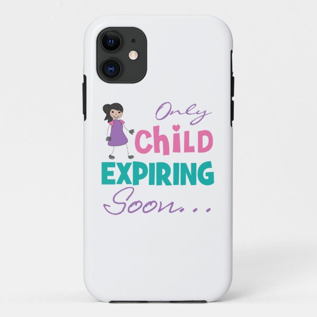 Only Child Expiring Soon Case-Mate iPhone Case (Back)
