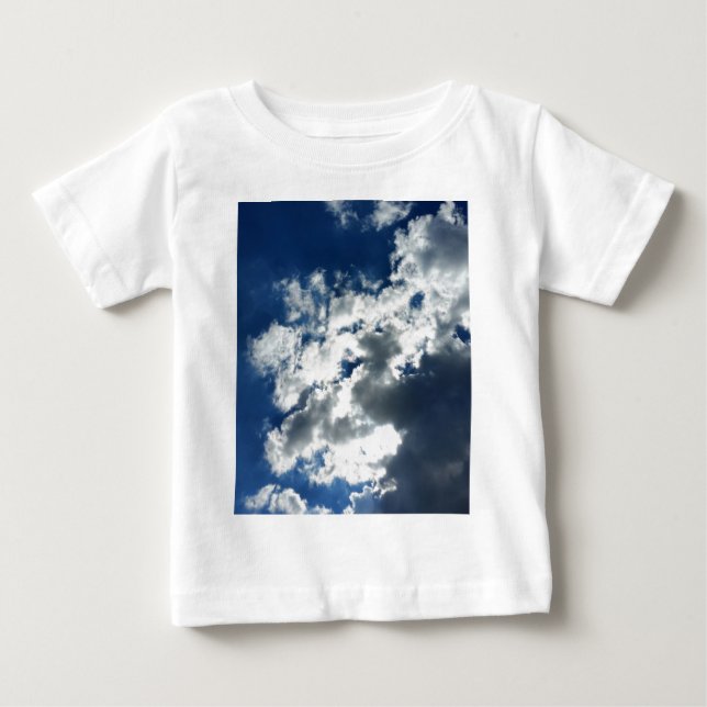 Only clouds baby T-Shirt (Front)