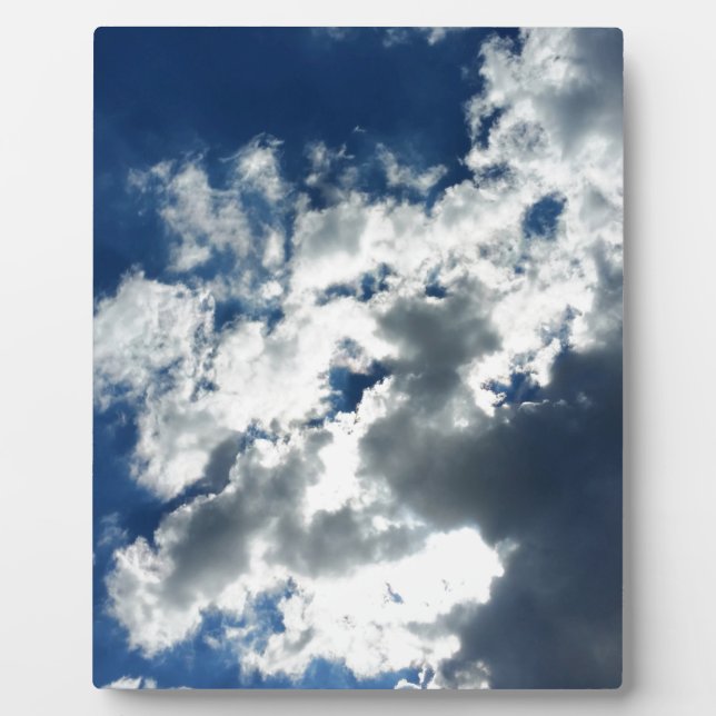 Only clouds plaque (Front)