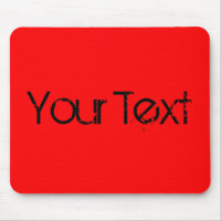 ONLY COLOR / fire red + your text