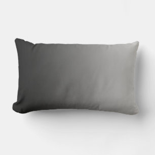 ONLY COLOR gradients - black grey + brown Lumbar Cushion