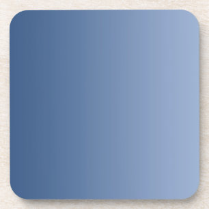 ONLY COLOR gradients - blue Coaster