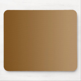 ONLY COLOR gradients - brown Mouse Pad