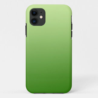 ONLY COLOR gradients - green iPhone 11 Case
