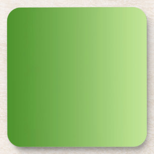ONLY COLOR gradients - green Coaster