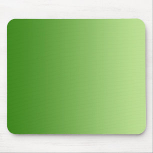 ONLY COLOR gradients - green Mouse Pad