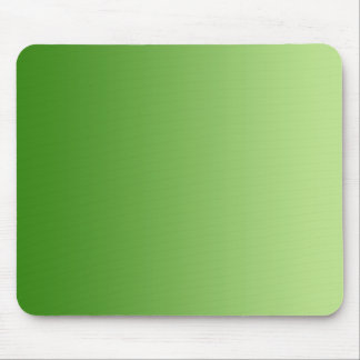 ONLY COLOR gradients - green Mouse Pad