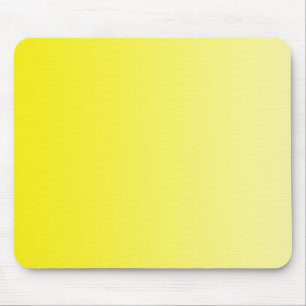 ONLY COLOR gradients - lemon Mouse Pad