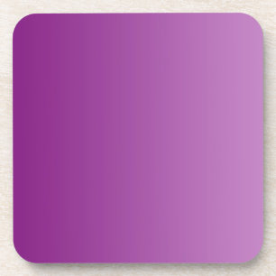 ONLY COLOR gradients - magenta Coaster