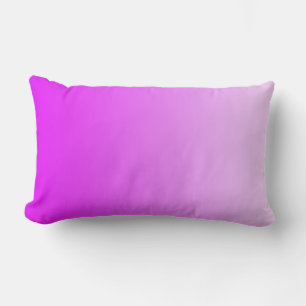 ONLY COLOR gradients - neon pink Lumbar Cushion