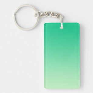 ONLY COLOR gradients - ocean green Key Ring
