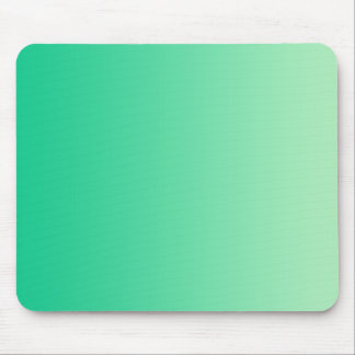 ONLY COLOR gradients - ocean green Mouse Pad