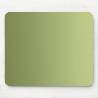 ONLY COLOR gradients - olive green Mouse Pad