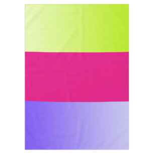 ONLY COLOR gradients pattern + your background Tablecloth