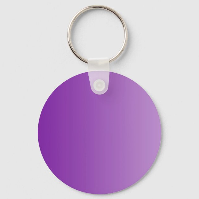 ONLY COLOR gradients - purple Key Ring (Front)
